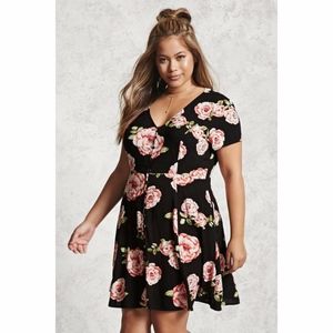 Black Floral Summer Dress